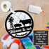 Farmhouse Welcome Door Hanger SVG File-For Laser Engraving